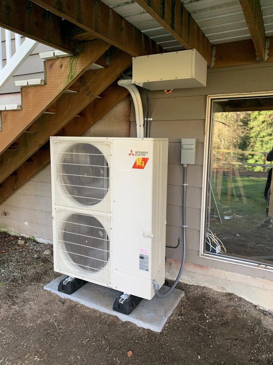 Ductless Mini-Split Installation by Innovative Air in the Greater Seattle area