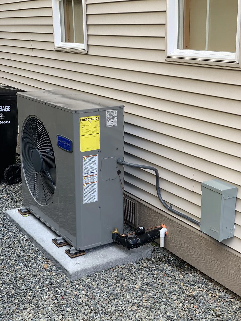American Standard Heat Pump Replacement in Pierce County by Innovative Air